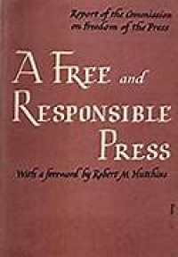 Image of A Free and Responsible Press