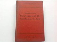 Image of Introduction to Cataloging and The Classification of Books
