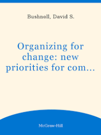 Image of Organizing for Change: New Priorities for Community Colleges