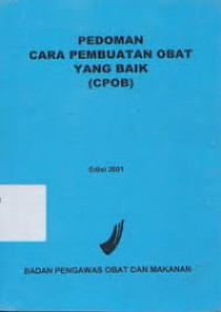 Image of Pedoman Cara Pembuatan Obat yang Baik (CPOB)